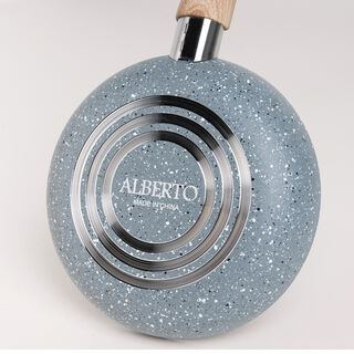 Alberto non stick grey granite fry pan 14 cm