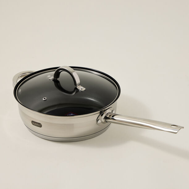 طقم أواني طبخ ألبرتو ستانليس ستيل 12 قطعة image number 7