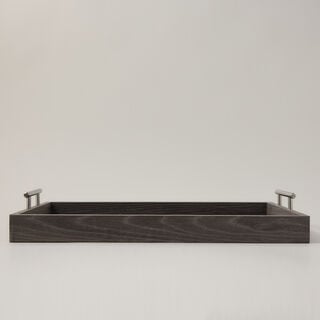 Dallaty brown wooden serving tray 48*35.8*7.5 cm