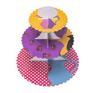 Heritage 3 Tiers Paper Cake Stand 