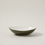 Rio Oval Bowl 2 Pieces Set Green Glaze image number 3