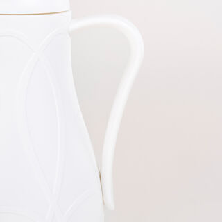 Dallaty white plastic flask 1L 2 pcs