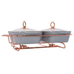 Twin Rectangle Food Warmer Sunbuli 12" image number 3