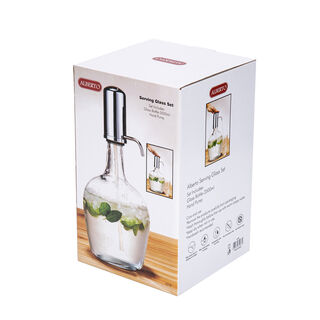 موزع مشروبات زجاجي من البرتو 