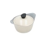Lahoya granite pot with white lid 24 cm image number 1