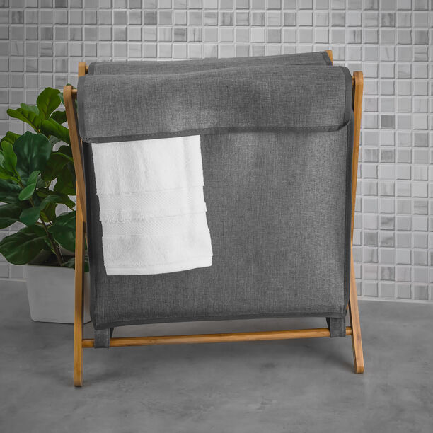 سلة غسيل من الخيزران image number 5