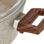 Alberto 7 piece brown granite cookware set image number 1