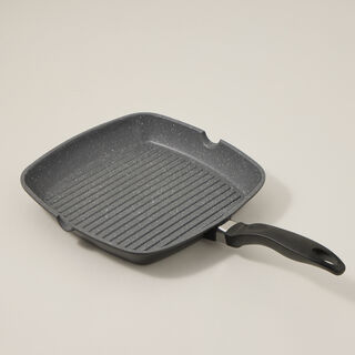 Alberto Grill Pan L:28*W:28*H:4.5 Cm Marble Color