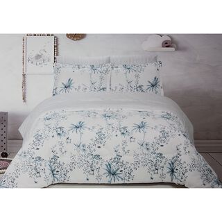 Yaprak Microfiber Comforter Set King Size 5 Pieces