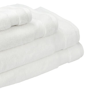 100% egyptian cotton face towel, white 30*30 cm