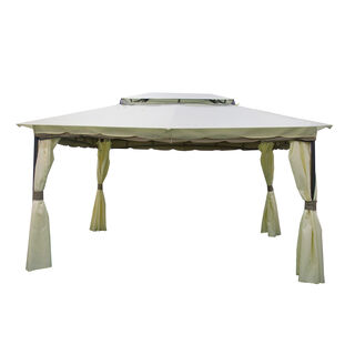 Double Topped Metal Gazebo