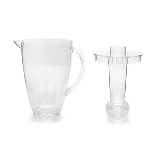 Alberto Acrylic Pitcher With Ice Tube V: 2.5 L