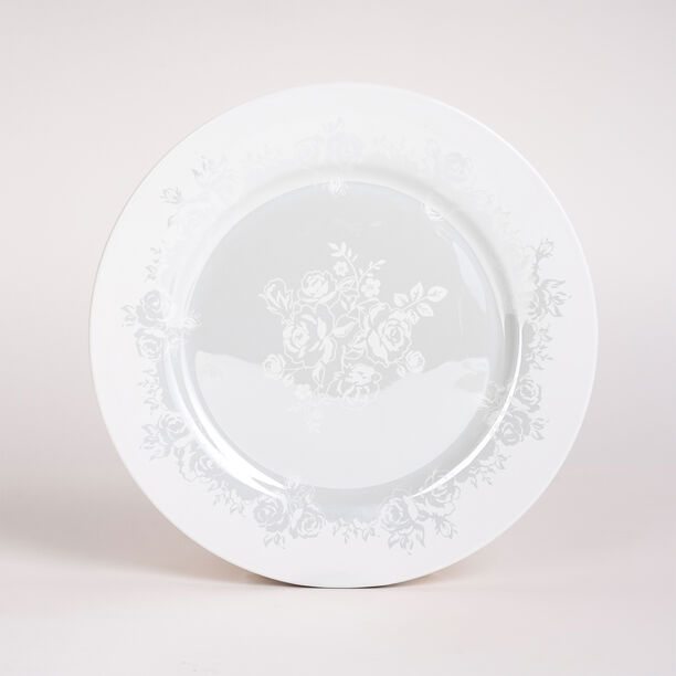 18 Pcs Rosa Pearl Dinner Set  image number 3