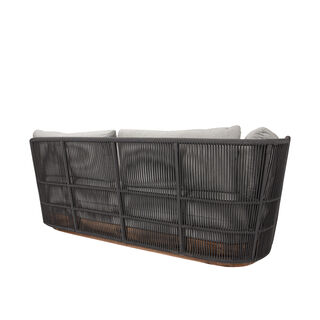 Lux L shaped patio set 2pcs, gray