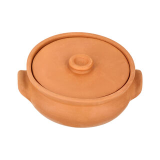 Clay Pan Handmade Lined Small