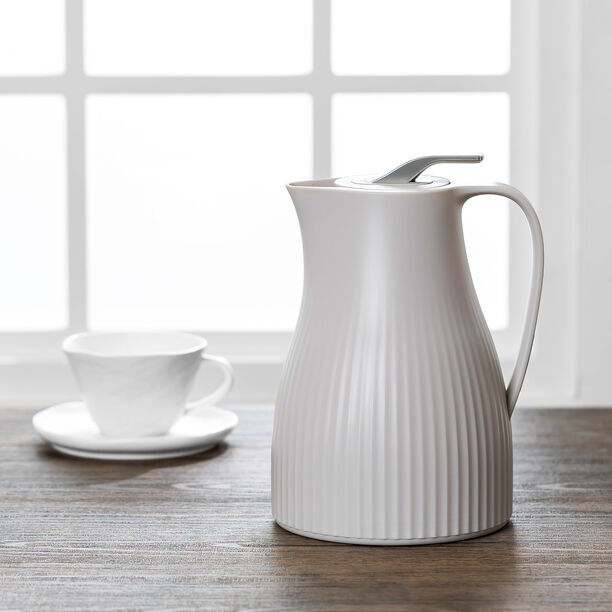 Dallety Plastic Vacuum Flask Bear Grey 1L image number 4