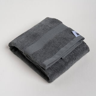 Boutique Blanche grey cotton ultra soft hand towel 100*50 cm