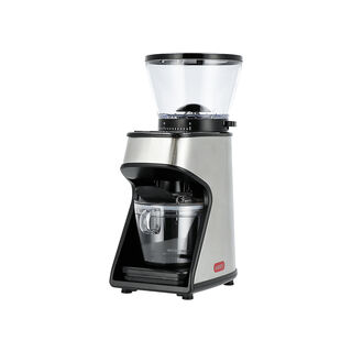 ألبرتو مطحنة قهوة كهربائية ستانلس ستيل، أسود/فضي، 150 واط، 250 جرام