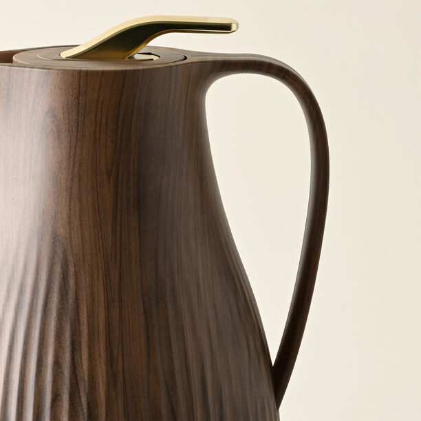 Dallaty plastic vacuum flask wooden 1L image number 2