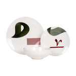 La Mesa white porcelain 18 pc dinner set image number 1