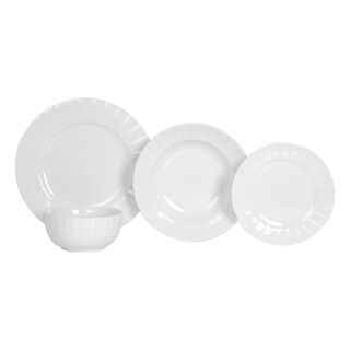 La Mesa 16 Pieces Dinner Set White