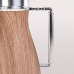 طقم دلات بلاستك لون بني فاتح تصميم كوفه سعة 1 لتر من دلتي  image number 4