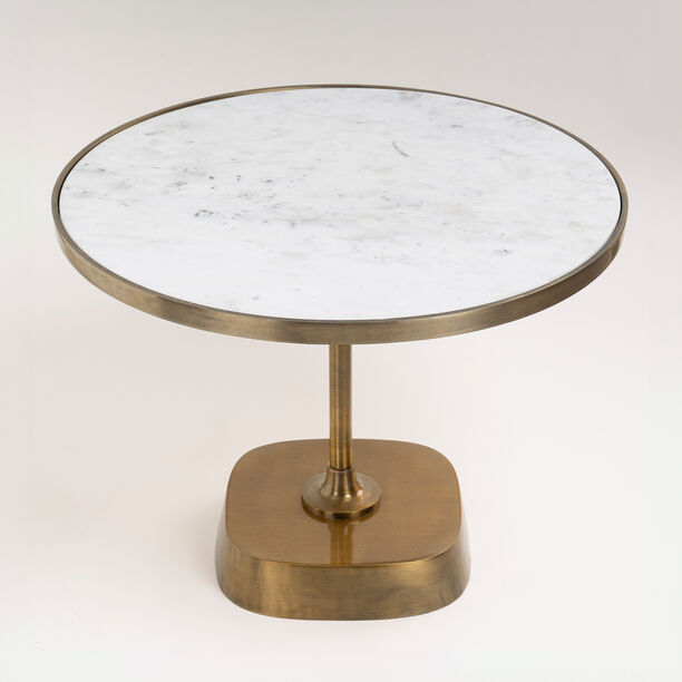 Metal And Marble Coffee Table 60*60*45 cm image number 1