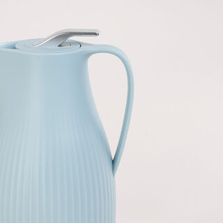 Dallety Plastic Vacuum Flask Bear Blue 1L