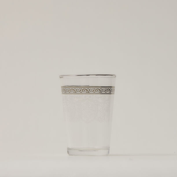 Moroccan Tea Glass Set Silver image number 1