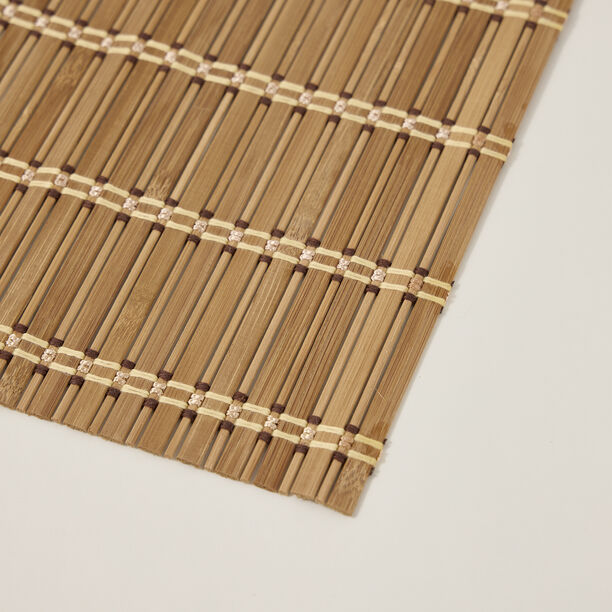 مفرش طاولة من الخيزران لون بني من البرتو  image number 1