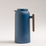 Dallaty blue plastic vacuum flask 1L image number 2