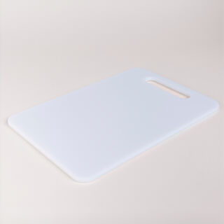 لوح تقطيع بلاستيك أبيض