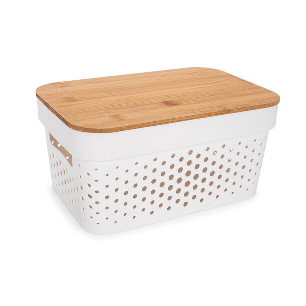 Infinty Basket With Bamboo Lid image number 1