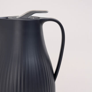 Dallety Plastic Vacuum Flask Bear Dark Grey 1L