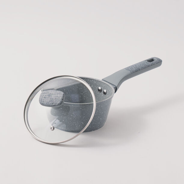 ألبرتو طقم قدور 7 قطع ألومنيوم، رمادي image number 8