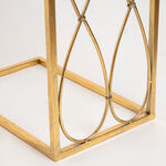 Side Table Metal Gold image number 3