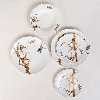 La Mesa Bamboo 18 Pieces Dinner Set 