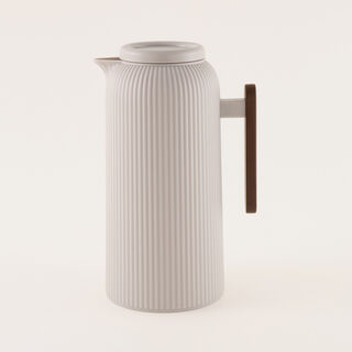 Dallaty plastic grey vacuum flask 1L