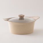 ألبرتو طقم قدور ألومنيوم 8 قطع، كريمي image number 1