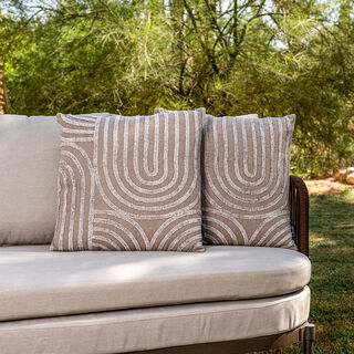 Cottage 100% linen cushion 50*50 cm