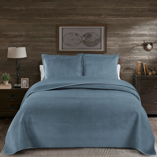  3 Pcs Velvet Bedspread