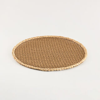 لا ميسا مفرش أطباق ورقي 38سم، بني