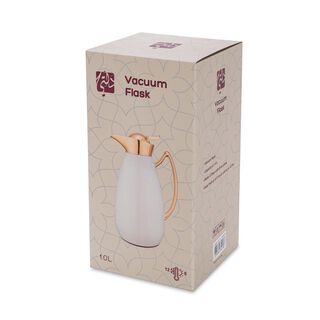 Dallety Steel Flask White/Gold 1L