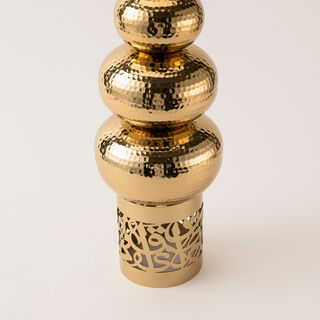 Gold metal Ramadan decoration 17*17*58 cm