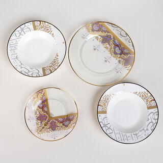 La Mesa porcelain/glass 18 dinner