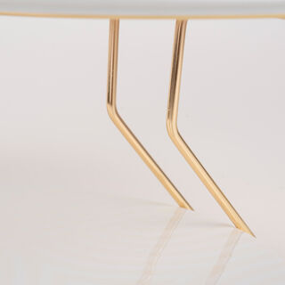 La Mesa green porcelain 2 cake plate