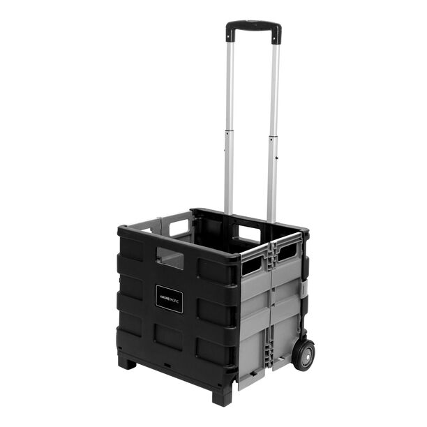 Folding Cart Black And Grey image number 1