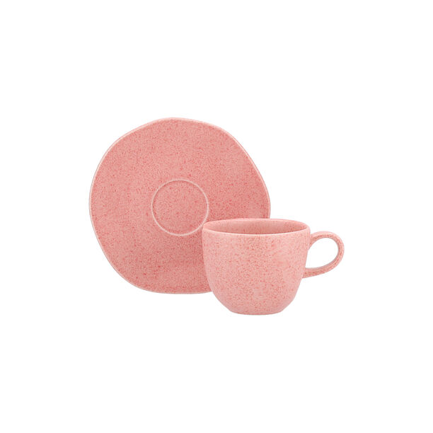 Ryo pink porcelain 20 pc dinner set Oxford collection image number 8