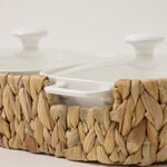 Twin Rectangle Casserole &nbsp;12" With Lid  image number 2