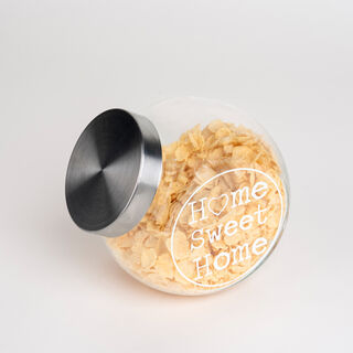 برطمان تخزين زجاج بغطاء معدني سعة 1550 مل من البرتو 